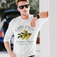 Capri Italia レモン 旅行 カンパニア ティレニア海 イタリア 長袖Tシャツ 彼への贈り物