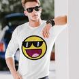 Cool Epic Face サングラス グラフィック シェード ファニー ミーム 長袖Tシャツ 彼への贈り物