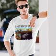 Daliによる記憶の永続性 長袖Tシャツ 彼への贈り物