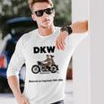 Dkw バイク 1930年代デザイン ビンテージバイク 長袖tシャツ 長袖Tシャツ 彼への贈り物