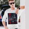Jdm ジャパニーズドリフトレース チューニングカー 東京ストリートレーシングアート 長袖Tシャツ 彼への贈り物