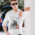 Life Picture Collection トラベル（９） エッフェル塔 ／ フランス ／ パリ 長袖Tシャツ 彼への贈り物
