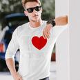 I Love Cebu 裏面にのみプリント フィリピンフィリピン 長袖Tシャツ 彼への贈り物