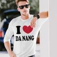 I Love Da Nang ダナンが大好きです 長袖Tシャツ 彼への贈り物