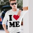 I Love Me 長袖tシャツ 長袖Tシャツ 彼への贈り物