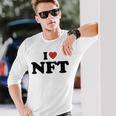 I Love Nft 長袖Tシャツ 彼への贈り物