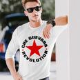 Rebel キューバシャツ ゲリラレボリューション ヴィンテージ チェ・ゲバラ 長袖Tシャツ 彼への贈り物