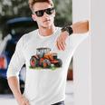Snirt トラクターtシャツ、トラクター、トラクターコーヒーマグ 長袖Tシャツ 彼への贈り物