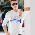Super Tuna Tuna Fish 長袖Tシャツ 彼への贈り物