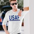 Usaf 米国空軍 長袖Tシャツ 彼への贈り物
