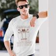 Vitruvian Corgi 長袖Tシャツ 彼への贈り物