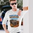 Wombat ヴィンテージ 70年代 90年代 レトロ ウォンバット 動物愛好家 ウォンバット 長袖Tシャツ 彼への贈り物