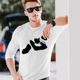 「ビッグハート」書道 長袖tシャツ 長袖Tシャツ 彼への贈り物