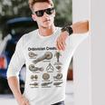 オルドビス紀の生き物 古生物学 古代海洋生物 長袖Tシャツ 彼への贈り物