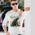 ゴジラ 日本の怪獣 長袖Tシャツ 彼への贈り物