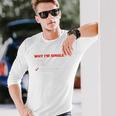 シングルライフのユーモア 長袖Tシャツ 彼への贈り物
