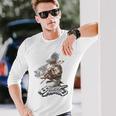 ストリートファイター リュウ ポートレート 火の玉 壮大な対決 ゲーマー 長袖Tシャツ 彼への贈り物