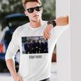 ソプラノス クラシック 墓地 情景 アートワーク グラフィック Papl2590 長袖Tシャツ 彼への贈り物