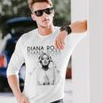 ダイアナ・ロス-エレガンス 長袖Tシャツ 彼への贈り物
