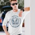 ハワイ ラハイナ マウイ レトロ ハワイアン 長袖Tシャツ 彼への贈り物