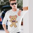 メルちゃんのおともだち くまさん Bigプリント 長袖Tシャツ 彼への贈り物
