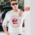 ラハイナ ハワイ マウイ レトロ ハワイアン 長袖Tシャツ 彼への贈り物