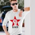 レイジ・アゲインスト・ザ・ミュージック ヴィンテージ クラシック マシンスタイル 長袖Tシャツ 彼への贈り物