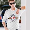 小俣 苗字 面白いtシャツ 胸 名前 おもしろ グッズ 服 筆文字 文字 入り 面白い ネタ メンズ 長袖Tシャツ 彼への贈り物