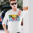 日本 大漁旗 今日はおめでたい 長袖Tシャツ 彼への贈り物