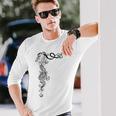 気まぐれな人魚 長袖Tシャツ 彼への贈り物