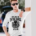 私ですこんにちは私はナースです私です私です医療看護看護師 Rn 長袖Tシャツ 彼への贈り物