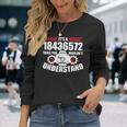 18436572のことだよ君にはわからないだろうけど面白い8 長袖Tシャツ 彼女への贈り物