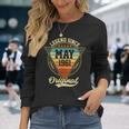1961年5月以来のヴィンテージ65歳の誕生日レジェンド 長袖Tシャツ 彼女への贈り物