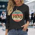1970年生まれの1970年最高の誕生日プレゼント 長袖Tシャツ 彼女への贈り物
