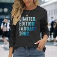 1982年1月 1982年誕生日1982年限定版 長袖Tシャツ 彼女への贈り物