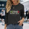 1N23456 オートバイギアシフトパターン バイカーモーターサイクリスト用 長袖Tシャツ 彼女への贈り物