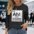 Ah The Element Ofurprise 周期表 長袖Tシャツ 彼女への贈り物