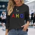 I Am Aho アニメ愛好家への面白い誕生日プレゼント。 長袖Tシャツ 彼女への贈り物