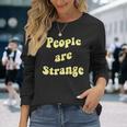 Awesome People Aretrangeong 歌詞にインスパイアされた 長袖Tシャツ 彼女への贈り物
