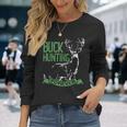 Buck Hunting Forever Deer Hunting 長袖Tシャツ 彼女への贈り物