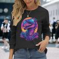 Cool Utahraptor Graphic Dinosaur Dino Lover 長袖Tシャツ 彼女への贈り物