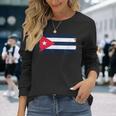 Cuban Flag Cuba Miamipanish Cuban 長袖Tシャツ 彼女への贈り物