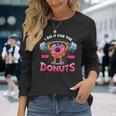 I Do It For Dorut ウエイトリフティング ジム ワークアウト フィットネス エクササイズ 長袖Tシャツ 彼女への贈り物