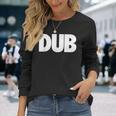 Dub Reggae Music ビニールレコード カーニバルフェスティバル ギフト 長袖Tシャツ 彼女への贈り物