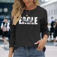 F-15 イーグルジェット飛行機 長袖Tシャツ 彼女への贈り物
