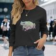 Fae Fairy Witchy Whimsigoth Goblincore Cottagecore Toad Frog 長袖Tシャツ 彼女への贈り物