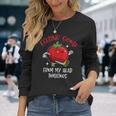 Feeling Really Good From Head トマト ビーガン ベジ愛好家 長袖Tシャツ 彼女への贈り物