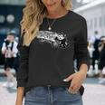 Felix 猫 カートゥーン ローライダー 油圧バウンス チルト カークラブ 長袖Tシャツ 彼女への贈り物