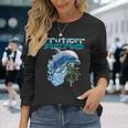Frutiger Aeroplashy Dolphin Y2k 美的グラフィックデザイン 長袖Tシャツ 彼女への贈り物