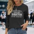 uper Cool Director 面白いギフト 長袖Tシャツ 彼女への贈り物